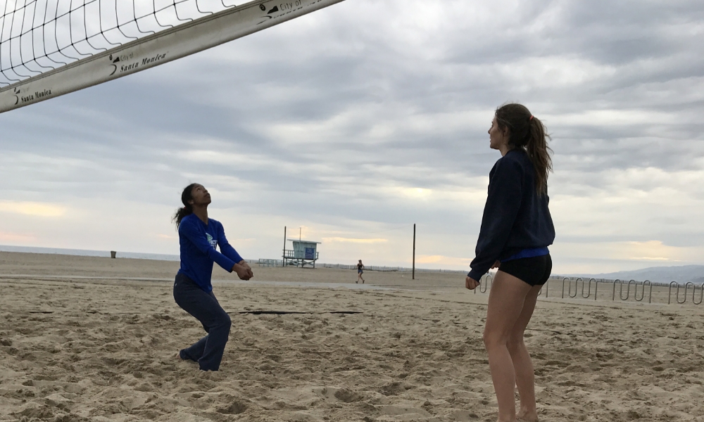 beach volleyball